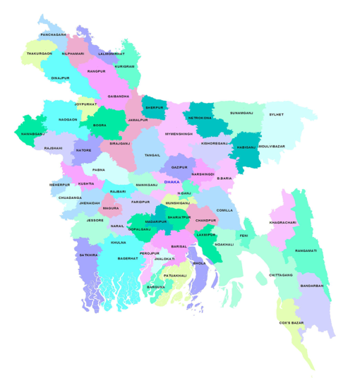Bangladesh Map